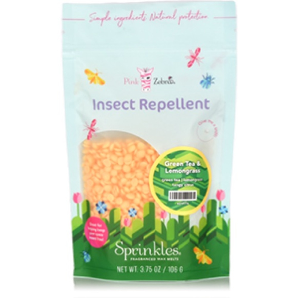 Green Tea & Lemongrass Natural Insect Repellent 3.75 oz. Bag Sprinkles